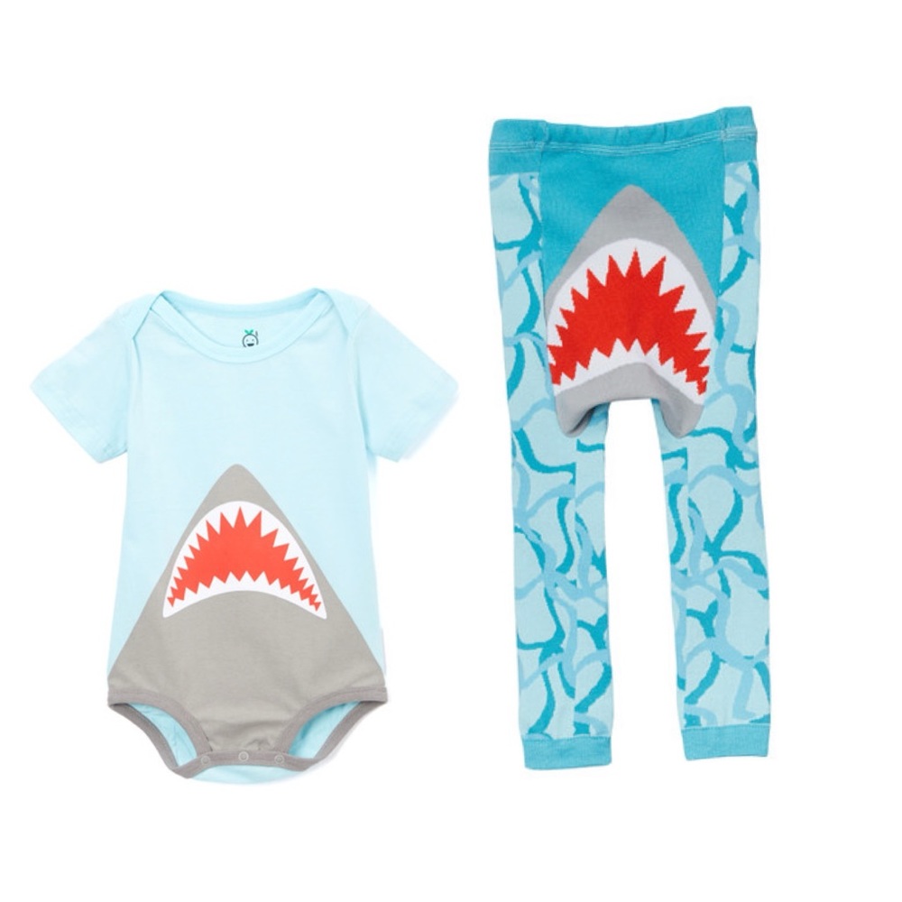 Doodle Pants Shark Outfit